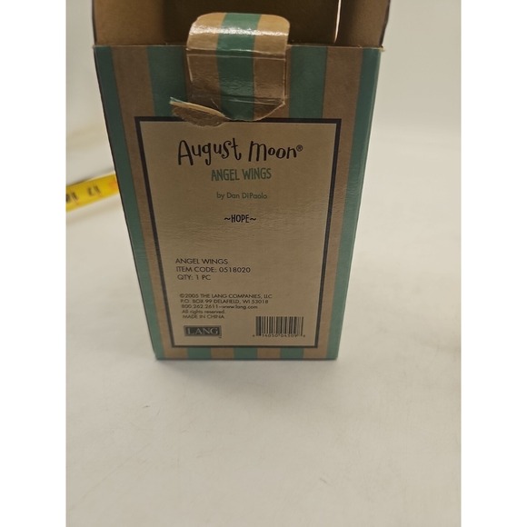 Retired Lang August Moon "Hope" Angel Figurine 2005  Dan DiPaolo New - Picture 7 of 7